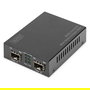 Digitus DN-82133 Convertidor de Medios SFP Gigabit Ethernet 100Mb LAN 1000Base-X 100Base-X Multimodo Monomodo Negro