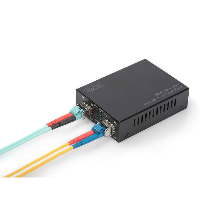Digitus DN-82133 Convertidor de medios SFP Multimodo a Monomodo