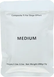 Algamlight Polvo para Máquina de Chispas Frías 200G Uso Interior para Fiestas y Eventos