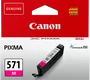 Canon CLI-571M Magenta Cartucho de Tinta Original Rendimiento Estándar, 7 ml