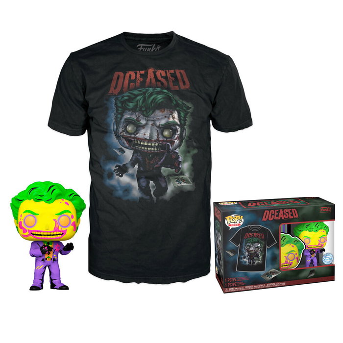 FUNKO POP & TEE Joker - DC Comics - Talla L