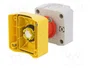 SCHNEIDER ELECTRIC Harmony XB5 Casete de control rojo con 1 botón