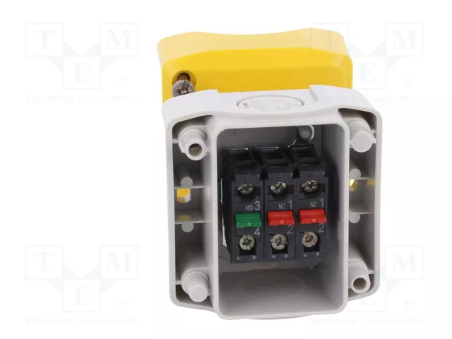 SCHNEIDER ELECTRIC Harmony XB5 Casete de control rojo con 1 botón