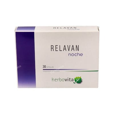 HERBOVITA Relavan Noche 30 cápsulas HERBOVITA Relavan Noche 30 cápsulas