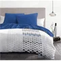 Home Linge Passion Juego Nórdico Microfibra Azul 220x240 cm con 2 Fundas Almohada 63x63 cm