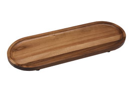 DKD Home Decor Bandeja Natural Acacia 48 x 18 x 4.1 cm