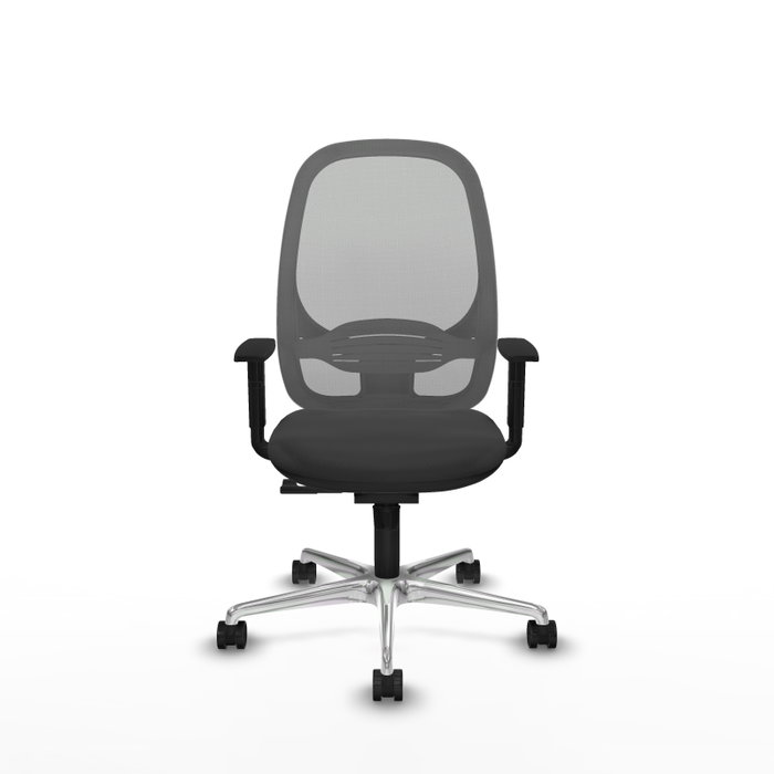 PIQUERAS Y CRESPO Silla de oficina Cilanco con mecanismo Sincro, Gris PIQUERAS Y CRESPO Silla de oficina Cilanco con mecanismo Sincro, Gris