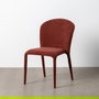 Silla Apilable Burdeos Tejido Salón 50 X 61 X 82 cm (Set de 4)