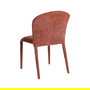 Silla Apilable Burdeos Tejido Salón 50 X 61 X 82 cm (Set de 4)
