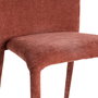 Silla Apilable Burdeos Tejido Salón 50 X 61 X 82 cm (Set de 4)