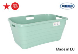 Tontarelli Cesta de Ropa Ergonómica Maya 39L Sage Green