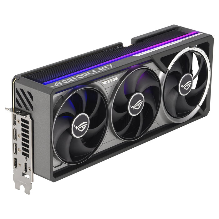 ASUS ROG Strix GeForce RTX 5080 OC Edition 16GB GDDR7 256-bit PCIe 5.0 Tarjeta Gráfica Gaming con 4 Ventiladores, HDMI 2.1b, DisplayPort 2.1a, RGB