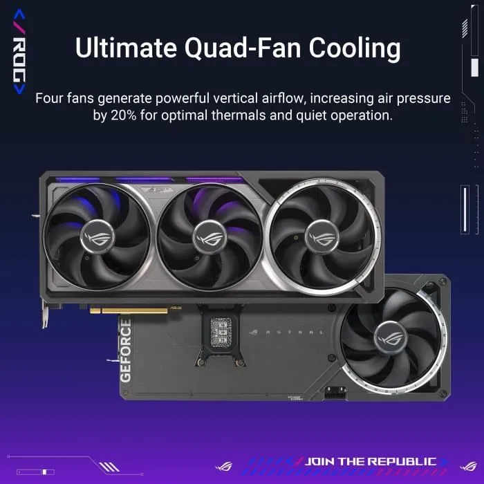 Asus ROG Astral GeForce RTX 5080 16 GB GDDR7 OC