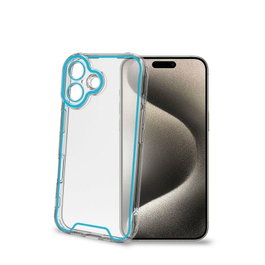 Celly Funda para iPhone 16 transparente