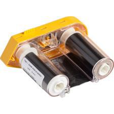 Brady R4300 Series Cinta Negra para M611 y BMP61 50.80 mm X 22.86 m, Resistente a Químicos y Manchas