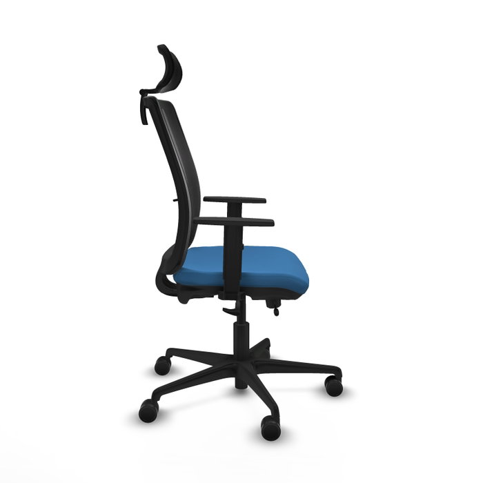 PIQUERAS Y CRESPO Silla de oficina Haches Azul claro y Negro PIQUERAS Y CRESPO Silla de oficina Haches Azul claro y Negro