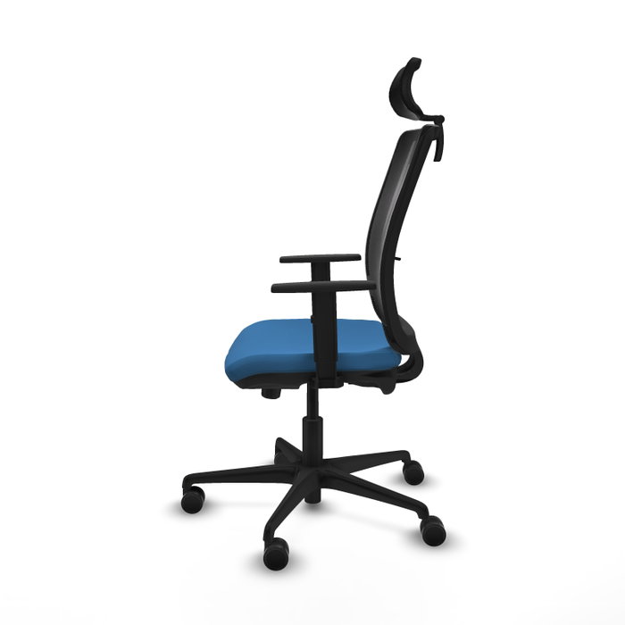 PIQUERAS Y CRESPO Silla de oficina Haches Azul claro y Negro PIQUERAS Y CRESPO Silla de oficina Haches Azul claro y Negro