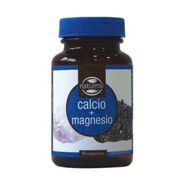 NaturMil Calcio + Magnesio 90 comprimidos - Suplemento alimenticio para huesos y músculos
