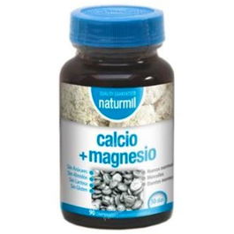 DIETMED Calcio+Magnesio 90 Comprimidos para Huesos y Músculos: Soporte en Crecimiento, Menopausia y Tercera Edad