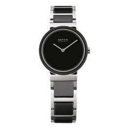 Bering 10729-742 Reloj de Mujer Plateado/Negro