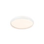 Cristalrecord Charly Plafón LED Circular 46W 3CCT Dimmable con Mando, Blanco, Ø40 x 7 cm, 5060 lm, Temporizador, Memoria, Modo Noche