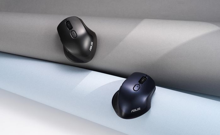 Asus MW203 Ratón Inalámbrico Bluetooth 5.0 Silencioso Azul/Negro