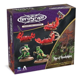 Heroscape expansión del ejército Boiling Tension: Molten Crustaceans & Tanuki Tricksters *Edición Inglés*