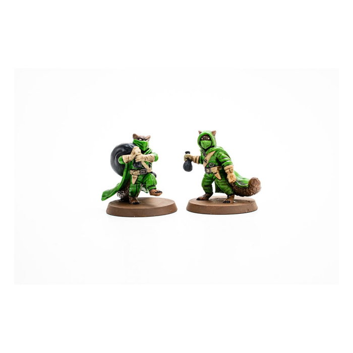 Heroscape expansión del ejército Boiling Tension: Molten Crustaceans & Tanuki Tricksters *Edición Inglés*