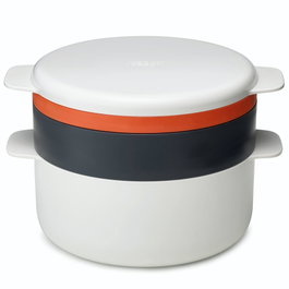 Joseph Joseph M-Cuisine Juego de cocina para microondas de 4 piezas, Naranja