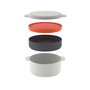 Joseph Joseph M-Cuisine Juego de cocina para microondas de 4 piezas, Naranja