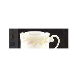 Barroco Taza de Café para 12 Personas, Vajilla, Taza Apilable, No Apta Lavavajillas ni Microondas