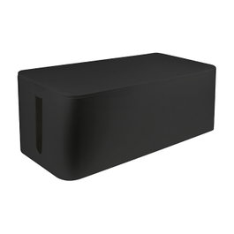 LogiLink KAB0062 Caja de Cables, Plástico, Negro, 407 x 157 x 133,5mm