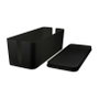 LogiLink KAB0062 Caja de Cables, Plástico, Negro, 407 x 157 x 133,5mm