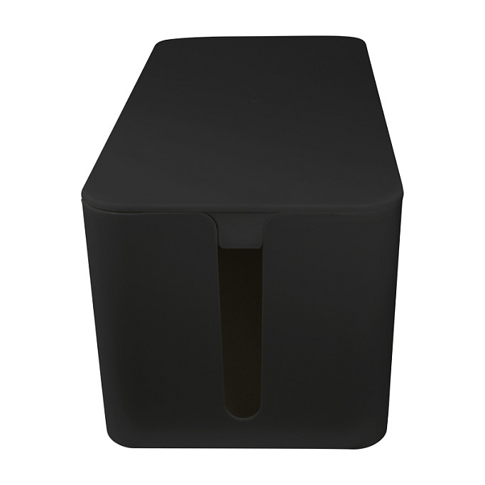 LogiLink KAB0062 Caja de Cables, Plástico, Negro, 407 x 157 x 133,5mm