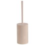 Day Escobilla WC con Cepillo de Nailon, Diámetro 9,5 cm Altura 36 cm en Plástico ABS - Colores Surtidos (Beige/Gris) con Relieve