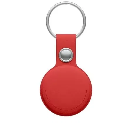 Localizador Leotec Mitag LETAG01R compatible con Apple/ Incluye Llavero/ Rojo