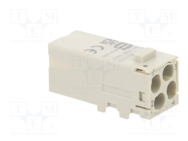 HARTING Módulo Macho Han-Modular® Domino Han E® de 4 Pines