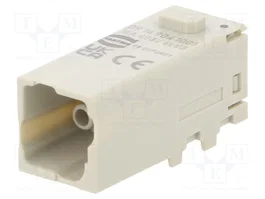 HARTING Módulo Macho Han-Modular® Domino Han E® de 4 Pines