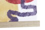 DKD Home Decor Lienzo Moderno Abstracto Multicolor 1.5 x 51 x 38 cm (4 Unidades) Polyester MDF