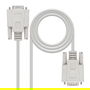 Nano Cable 10.14.0502 Cable Serie NULL Modem DB9 Macho - DB9 Hembra 1.8m Beige