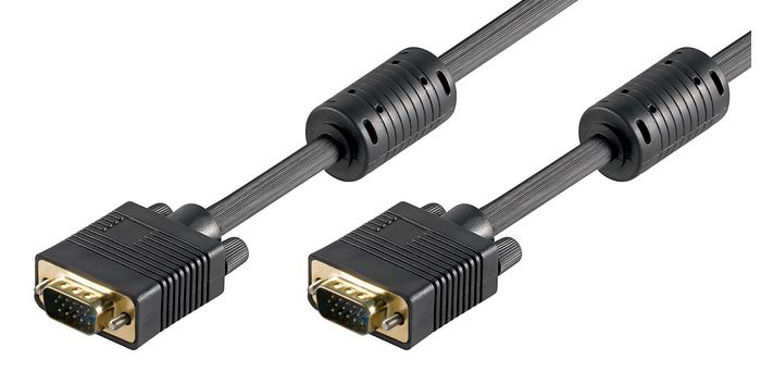 MicroConnect Cable VGA para Monitor Full HD con Ferrita, 2m MicroConnect Cable VGA para Monitor Full HD con Ferrita, 2m