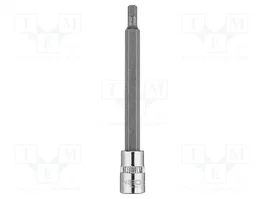 NEO TOOLS Vaso Allen-bit HEX 4mm 1/4 polegada larga