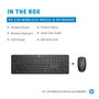 HP 230 Combo Teclado y Ratón Inalámbricos - Diseñado para Comodidad y Silencio, Batería Duradera