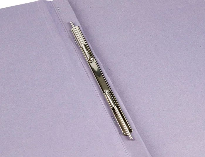Liderpapel Carpeta Gusanillo Folio Cartón Azul 540 g/m² Compresor Archivar Documentos 245 x 350 mm