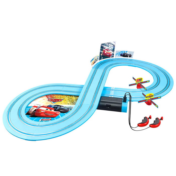 CARRERA First Cars Power Duel Rayo y Storm Disney Pixar Cars