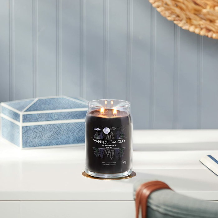 Yankee Candle Signature Midsummer's Night Vela en Frasco Grande Yankee Candle Signature Midsummer's Night Vela en Frasco Grande