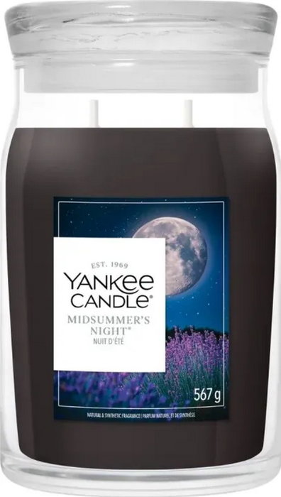 Yankee Candle Signature Midsummer's Night Vela en Frasco Grande Yankee Candle Signature Midsummer's Night Vela en Frasco Grande
