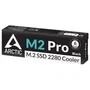 Arctic M2 Pro (Black) Disipador Térmico / Radiador para M.2 NVMe SSD 1 Pieza
