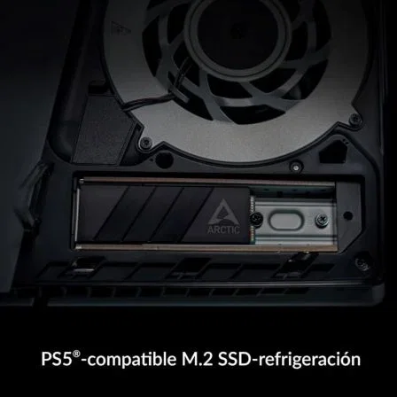 Arctic M2 Pro (Black) Disipador Térmico / Radiador para M.2 NVMe SSD 1 Pieza