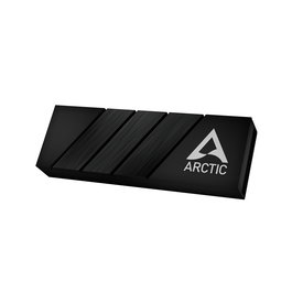 ARCTIC Disipador Térmico M.2 Pro SSD NVMe, Radiador de Aluminio Negro con Conductores Térmicos, Compatible con M.2 SSD, 24.2 x 73 x 10.5 mm